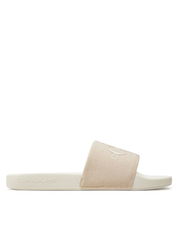 Calvin Klein Jeans Calvin Klein Jeans Natikači Slide Monogram Co YW0YW00103 Roza