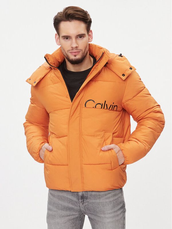 Calvin Klein Jeans Calvin Klein Jeans Puhovka Essentials J30J323708 Oranžna Regular Fit
