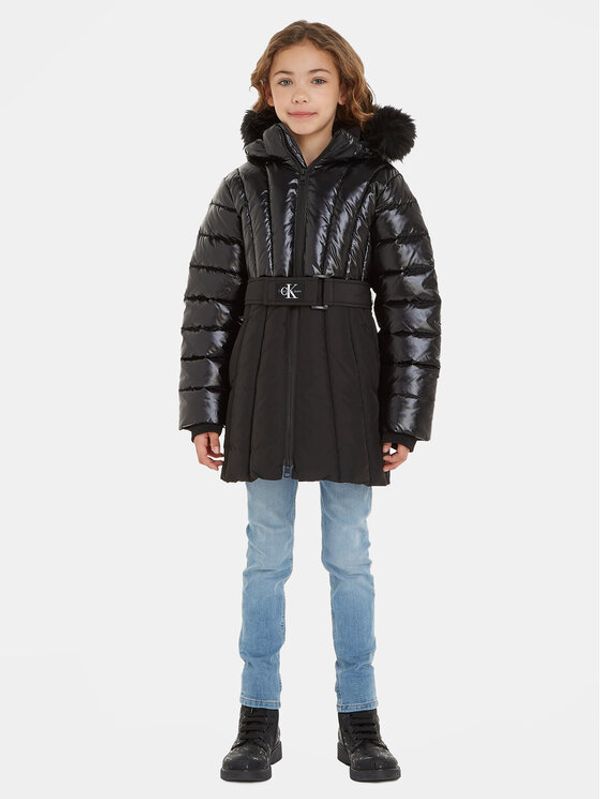 Calvin Klein Jeans Calvin Klein Jeans Puhovka IG0IG02242 Črna Regular Fit