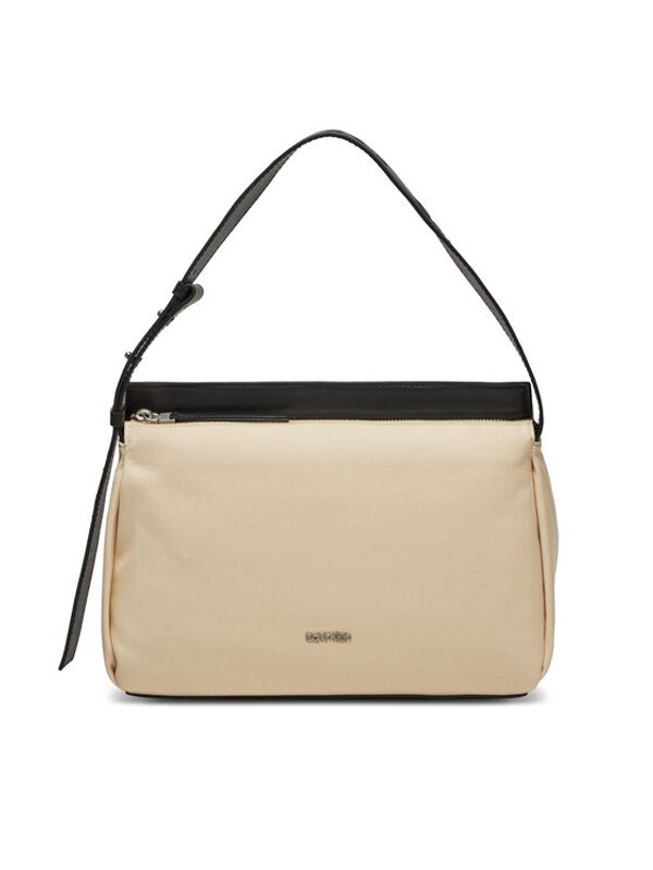 Calvin Klein Jeans Calvin Klein Jeans Ročna torba Gracie Shoulder Bag_Canvas K60K611455 Bela