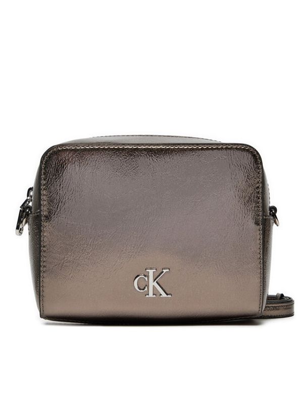 Calvin Klein Jeans Calvin Klein Jeans Ročna torba Minimal Monogram Camera Bag Tum K60K612728 Siva