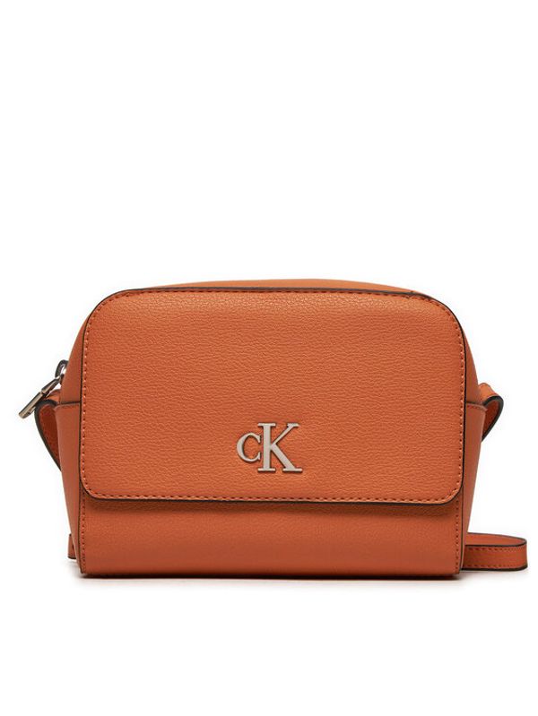 Calvin Klein Jeans Calvin Klein Jeans Ročna torba Minimal Monogram Camera Bag18 K60K612234 Rjava