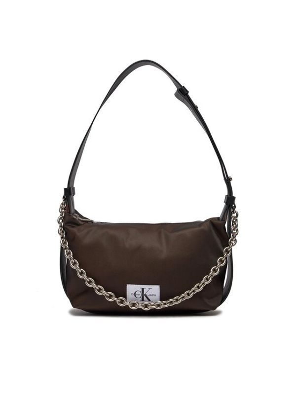 Calvin Klein Jeans Calvin Klein Jeans Ročna torba Nylon Chain Shoulder Bag22 K60K611225 Črna