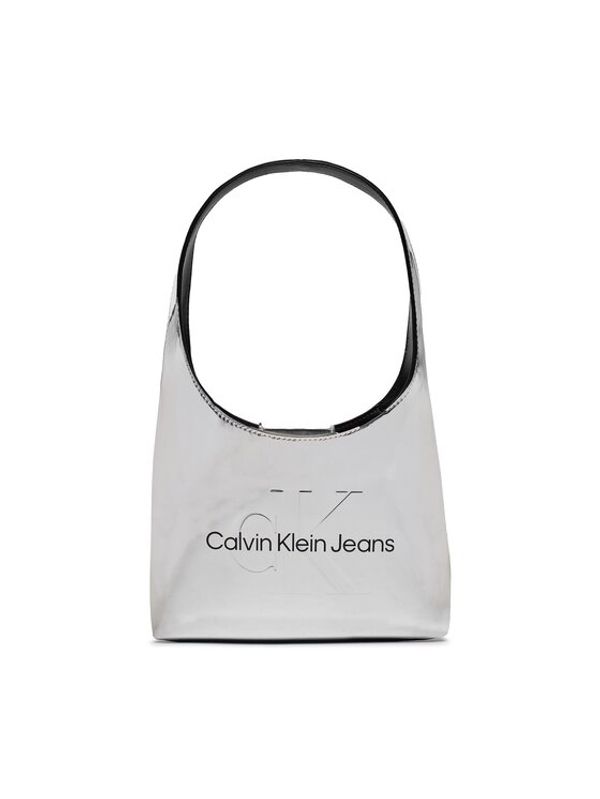 Calvin Klein Jeans Calvin Klein Jeans Ročna torba Sculpted Arc Shoulderbag22 K60K611860 Srebrna