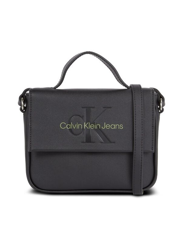 Calvin Klein Jeans Calvin Klein Jeans Ročna torba Sculpted Boxy Flap Cb20 Mono K60K610829 Črna