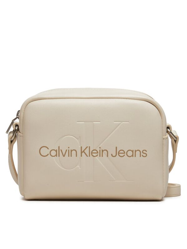 Calvin Klein Jeans Calvin Klein Jeans Ročna torba Sculpted Camera Bag18 Mono K60K612220 Écru