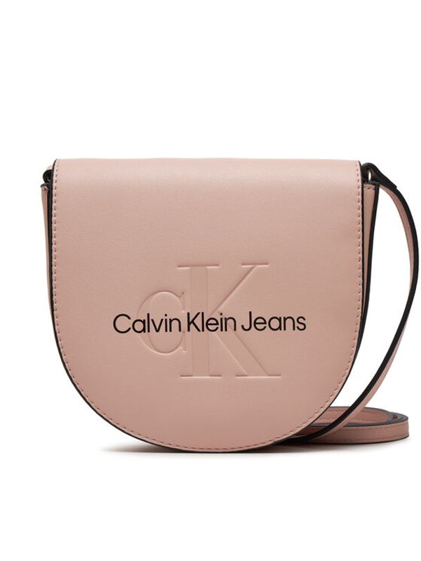 Calvin Klein Jeans Calvin Klein Jeans Ročna torba Sculpted Mini Saddle Bag K60K611966 Roza