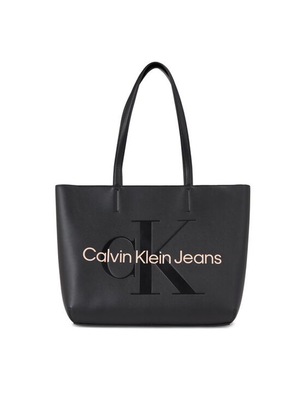 Calvin Klein Jeans Calvin Klein Jeans Ročna torba Sculpted Shopper29 Mono K60K610276 Črna