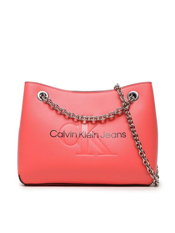 Calvin Klein Jeans Calvin Klein Jeans Ročna torba Sculpted Shoulder Bag 24 Mono K60K607831 Roza