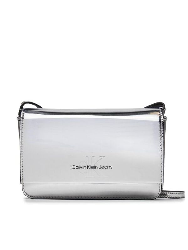 Calvin Klein Jeans Calvin Klein Jeans Ročna torba Sculpted Wallet Ph Cb19 Mono S K60K611865 Srebrna