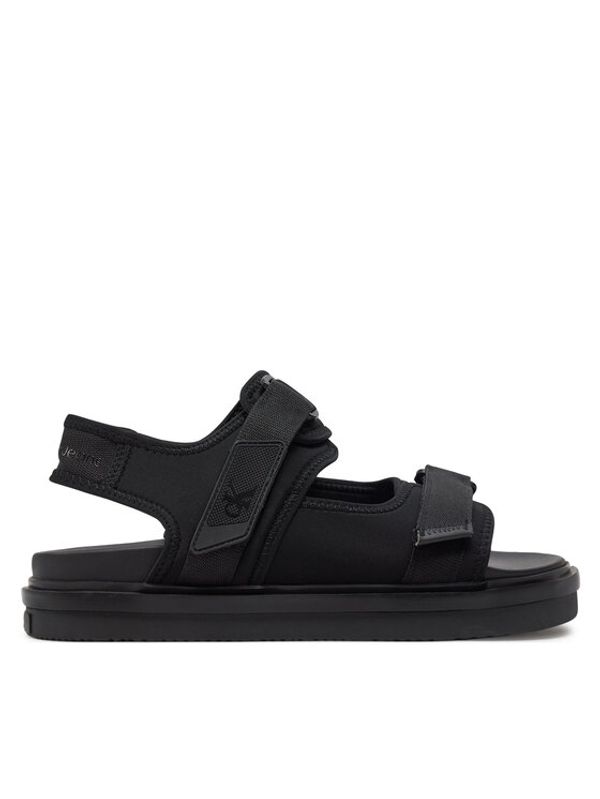 Calvin Klein Jeans Calvin Klein Jeans Sandali Sandal Velcro Np In Mr YM0YM00940 Črna