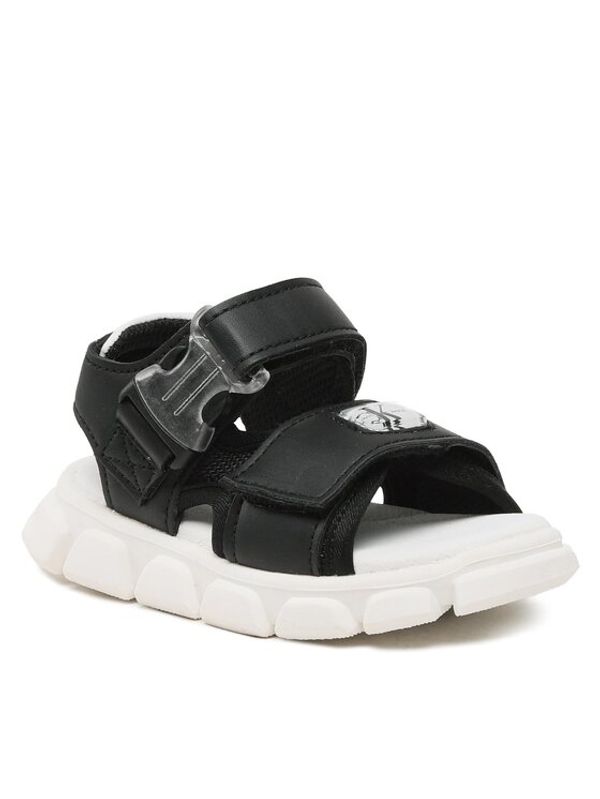 Calvin Klein Jeans Calvin Klein Jeans Sandali Velcro Sandal V1B2-80609-0211 S Črna