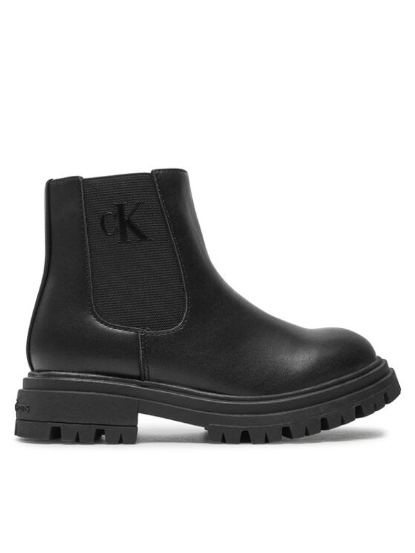 Calvin Klein Jeans Calvin Klein Jeans Škornji Chelsea Boot V3X5-81097-1355 M Črna