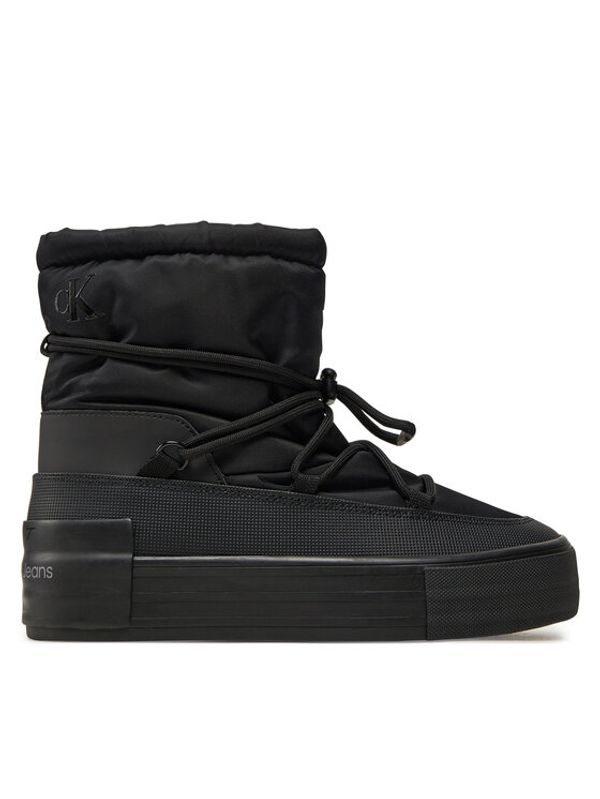 Calvin Klein Jeans Calvin Klein Jeans Škornji Vulc Flatform Snow Boot Wn YW0YW01591 Črna