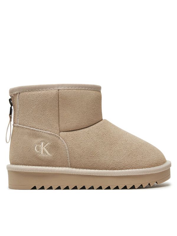 Calvin Klein Jeans Calvin Klein Jeans Škornji za sneg Fur Boot V3A5-81036-0187 D Bež