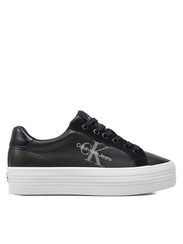 Calvin Klein Jeans Calvin Klein Jeans Superge Bold Vulc Flatf Low Mix Ml Mtr YW0YW01492 Črna