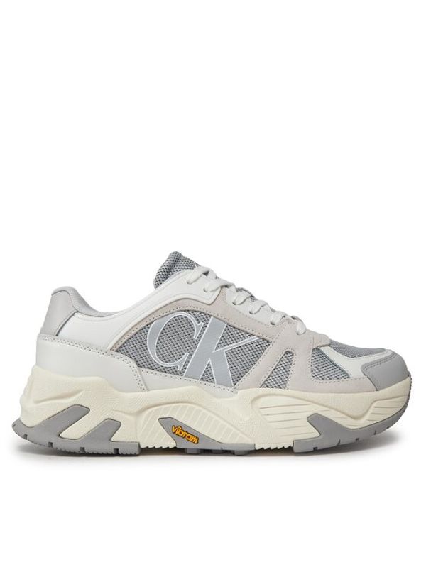 Calvin Klein Jeans Calvin Klein Jeans Superge Chunky Runner Vibram Lth Mix YM0YM00719 Siva