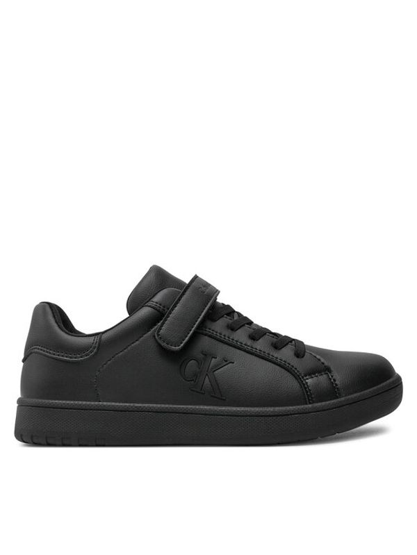 Calvin Klein Jeans Calvin Klein Jeans Superge Low Cut Lace-Up/Velcro Sneaker V3X9-81054-1355 S Črna