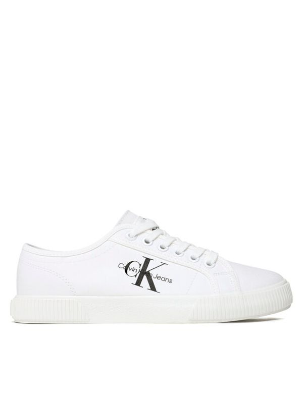 Calvin Klein Jeans Calvin Klein Jeans Tenis superge YW0YW00482 Bela