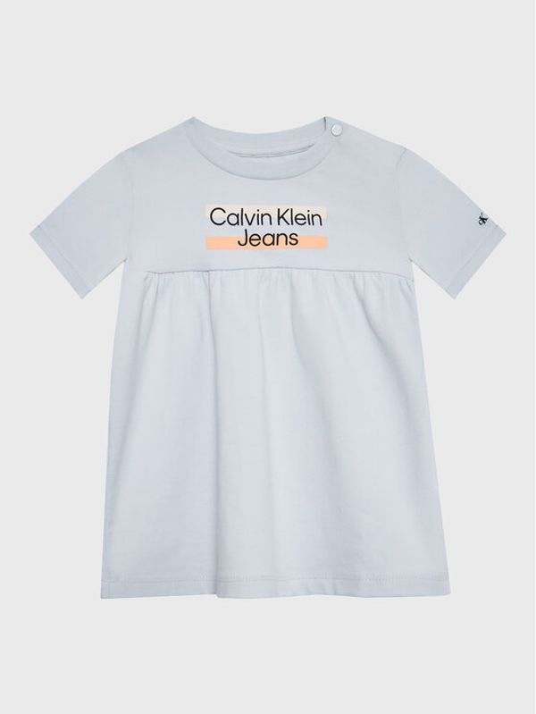 Calvin Klein Jeans Calvin Klein Jeans Vsakodnevna obleka Hero Logo IN0IN00065 Siva Regular Fit