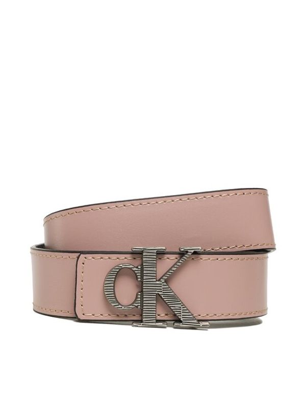 Calvin Klein Jeans Calvin Klein Jeans Ženski pas Mono Hardware Leather Belt 30mm K60K610364 Roza