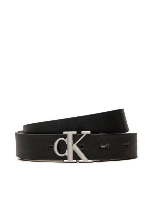 Calvin Klein Jeans Calvin Klein Jeans Ženski pas Mono Pl Rev Lthr Belt K60K612290 Črna