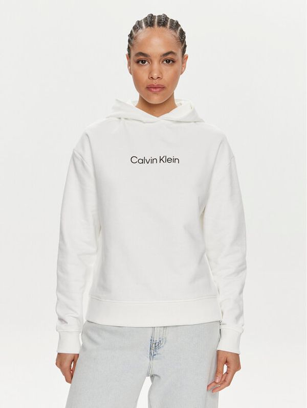 Calvin Klein Calvin Klein Jopa Hero Logo K20K205449 Bela Regular Fit