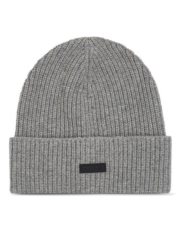 Calvin Klein Calvin Klein Kapa Daddy Wool Beanie K50K510984 Siva
