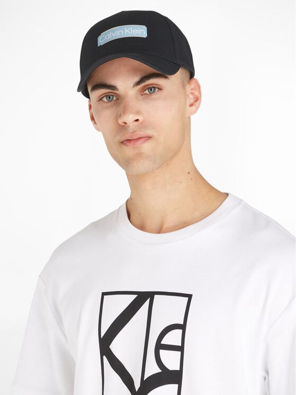 Calvin Klein Calvin Klein Kapa s šiltom Layerd Logo Bb Cap K50K510970 Črna