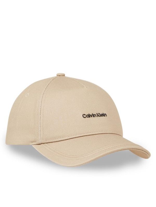 Calvin Klein Calvin Klein Kapa s šiltom Metal Lettering Bb Cap K50K511999 Bež