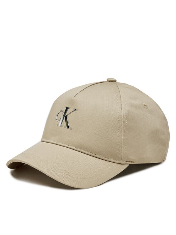 Calvin Klein Calvin Klein Kapa s šiltom Minimal Monogram Cap K60K611541 Siva