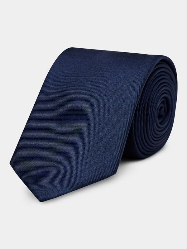 Calvin Klein Calvin Klein Kravata Twill Solid Silk Tie K10K112320 Mornarsko modra