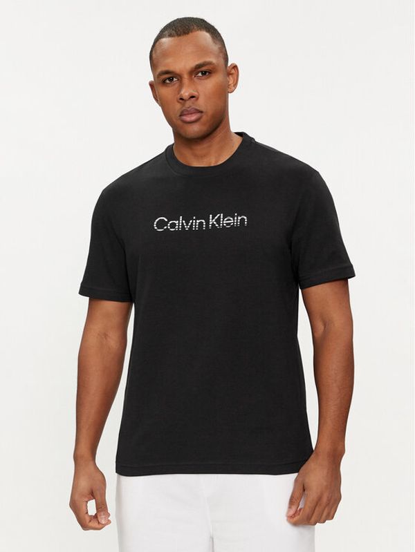 Calvin Klein Calvin Klein Majica Degrade Logo K10K112501 Črna Regular Fit