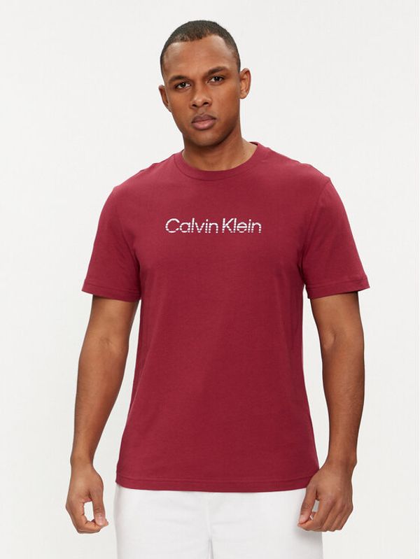 Calvin Klein Calvin Klein Majica Degrade Logo K10K112501 Rdeča Regular Fit