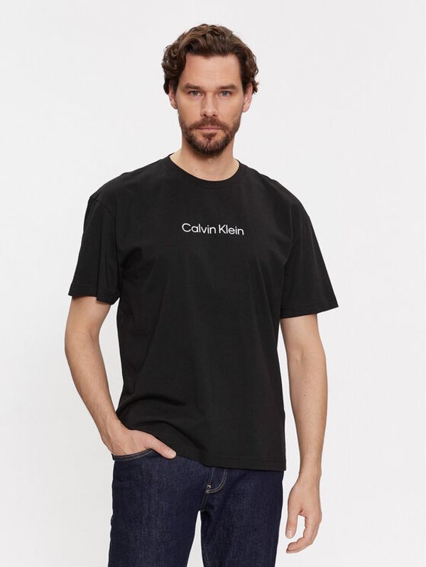 Calvin Klein Calvin Klein Majica Hero K10K111346 Črna Regular Fit