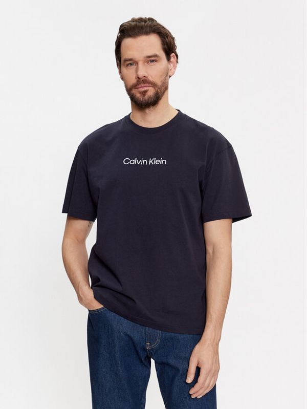 Calvin Klein Calvin Klein Majica Hero K10K111346 Mornarsko modra Regular Fit