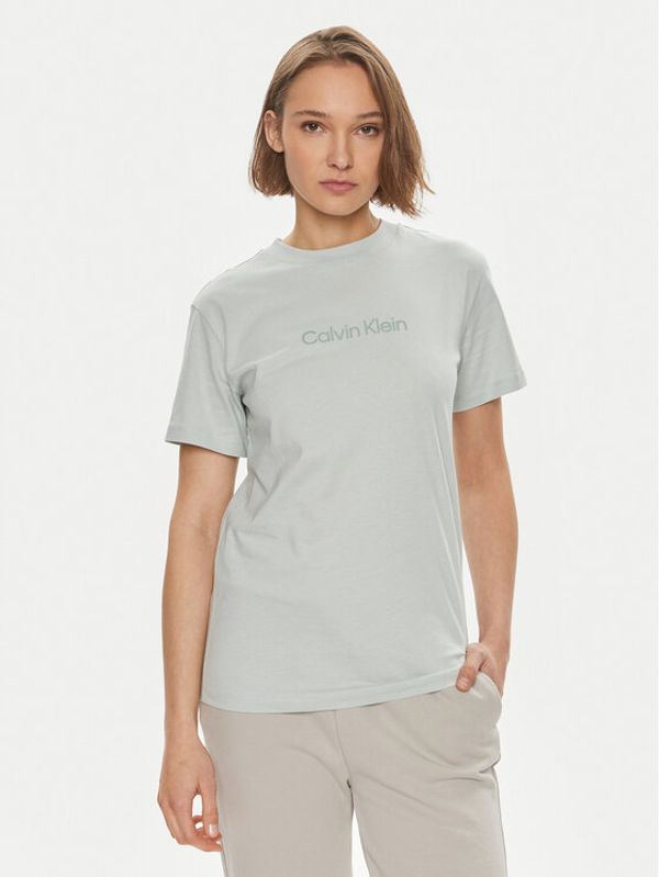 Calvin Klein Calvin Klein Majica Hero Logo K20K205448 Zelena Regular Fit
