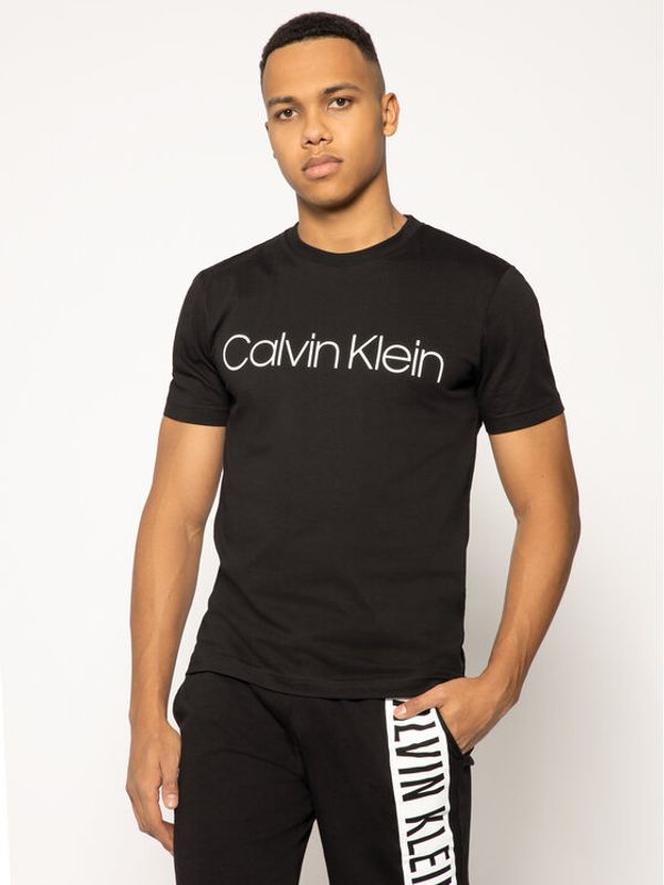 Calvin Klein Calvin Klein Majica Logo K10K104063 Črna Regular Fit