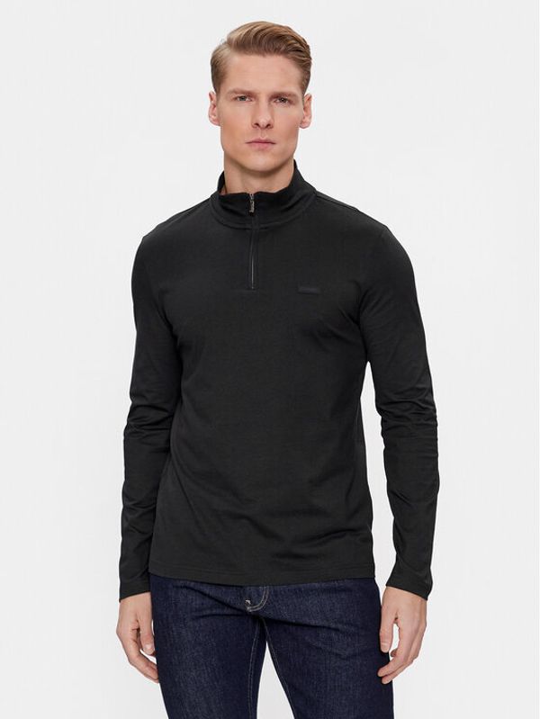 Calvin Klein Calvin Klein Majica z dolgimi rokavi K10K111857 Črna Regular Fit