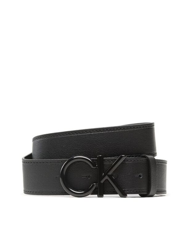 Calvin Klein Calvin Klein Moški pas Adj Ck Metal Bobe Black 35Mm K50K510623 Črna