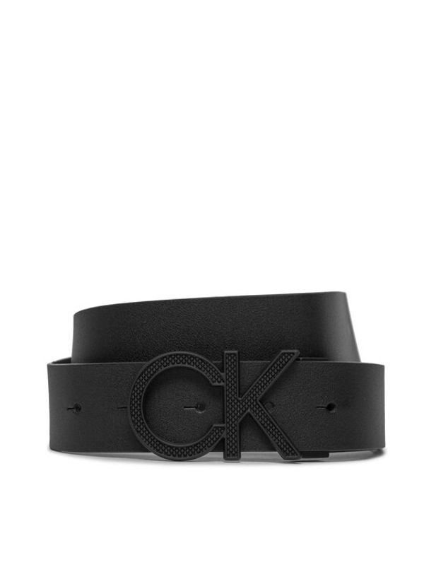 Calvin Klein Calvin Klein Moški pas Adj Ck Pique Metal 35Mm K50K511336 Črna