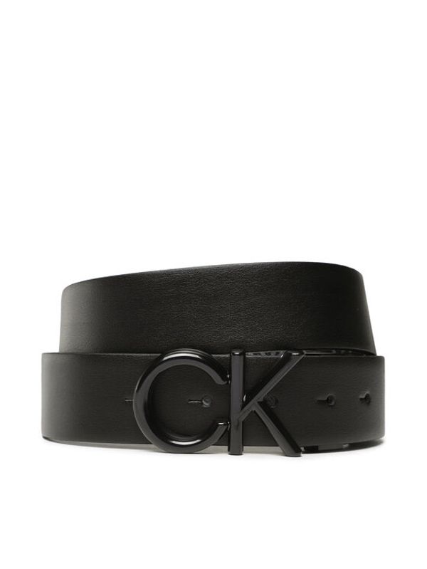 Calvin Klein Calvin Klein Moški pas Adjrev Ck Metal Bombe Mono 35Mm K50K509964 Črna