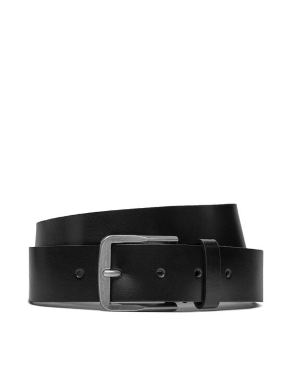 Calvin Klein Calvin Klein Moški pas Classic Flat R Lthr Belt 35Mm K50K511421 Črna