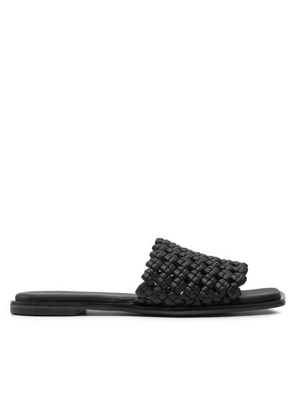 Calvin Klein Calvin Klein Natikači Flat Slide Latt HW0HW02143 Črna