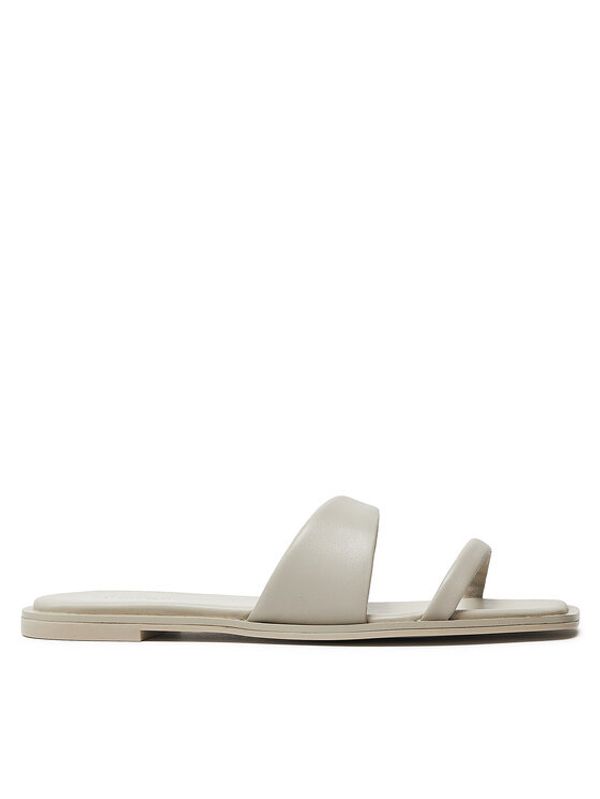 Calvin Klein Calvin Klein Natikači Flat Slide Lth HW0HW02071 Bež