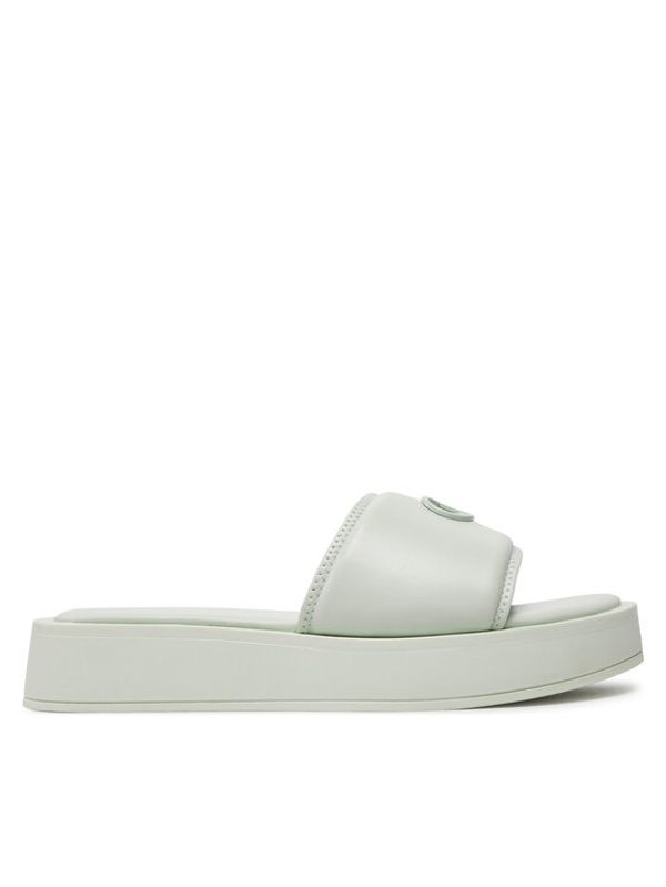 Calvin Klein Calvin Klein Natikači Flatform Slide Relock Lth HW0HW02049 Zelena