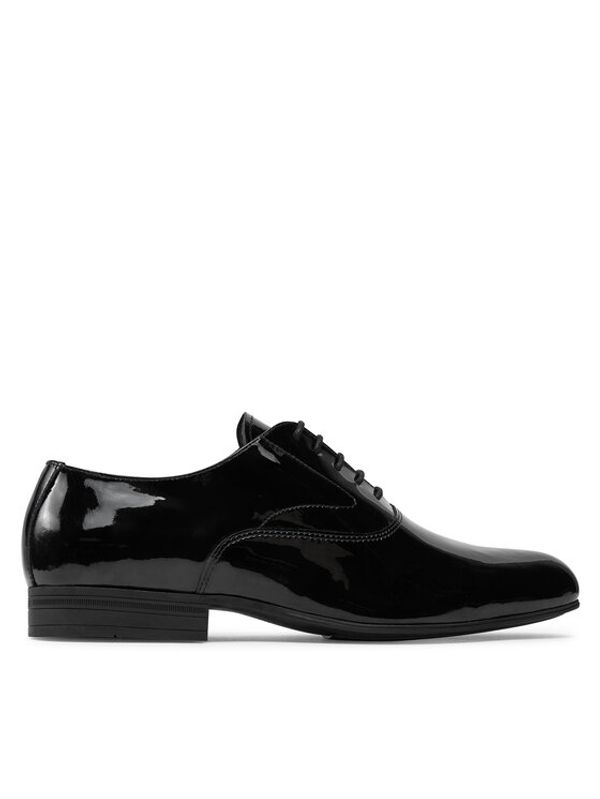 Calvin Klein Calvin Klein Nizki čevlji Oxford Pat HM0HM01600 Črna