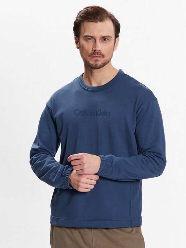 Calvin Klein Performance Calvin Klein Performance Jopa Pullover 00GMS3W302 Modra Regular Fit