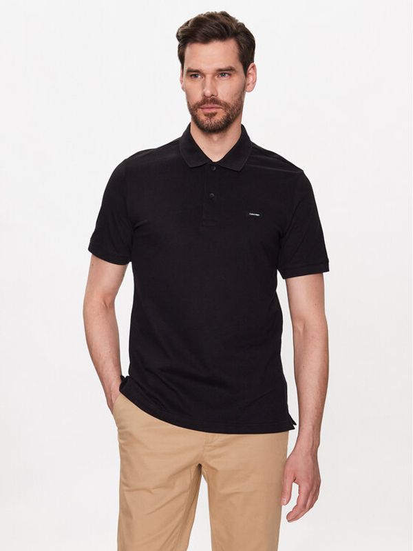 Calvin Klein Calvin Klein Polo majica K10K111196 Črna Slim Fit