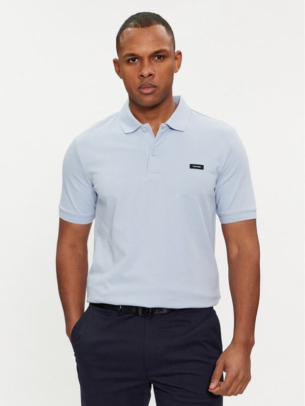 Calvin Klein Calvin Klein Polo majica K10K111196 Modra Slim Fit